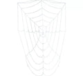 Telaraña de 210 cm