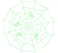 Telaraña Rígida verde de 60.5 cm