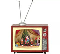 Televisión de Papá Noel con Luz, Música y Movimiento 24x14x20,5 cm