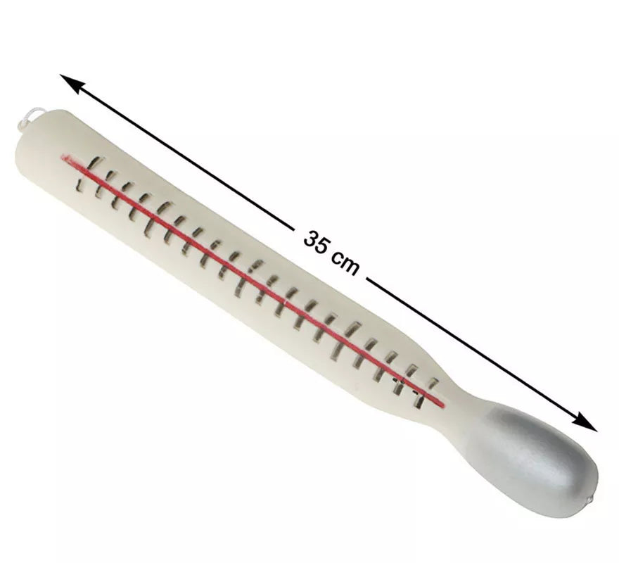 Termómetro Blanco de plástico de 35 cm