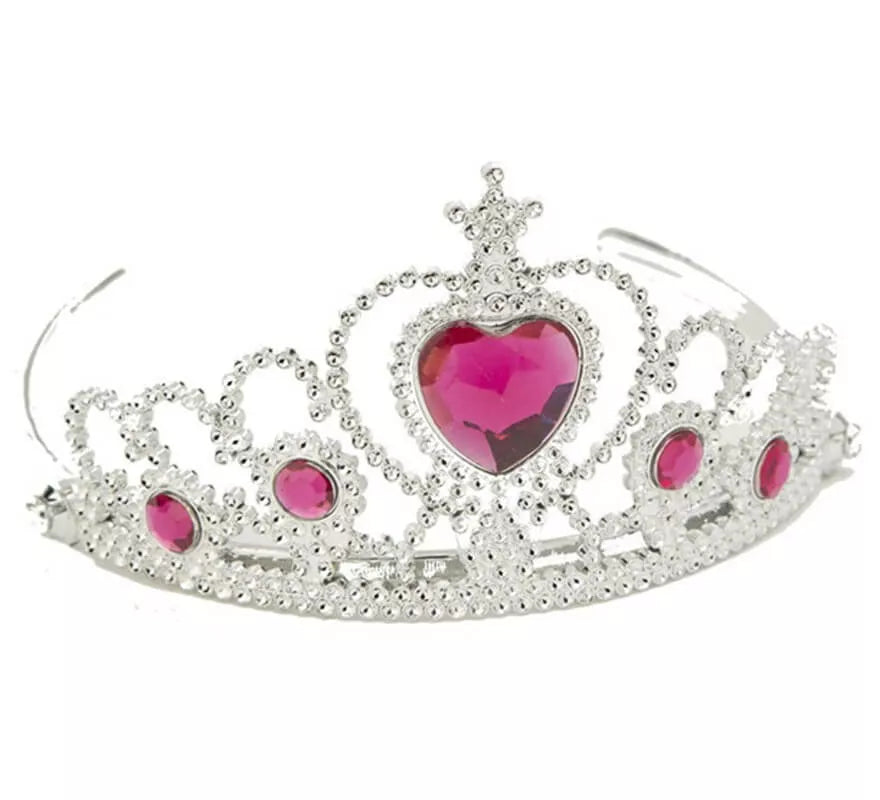 Translation missing: en.Tiara de Reina con Diamante de Corazón