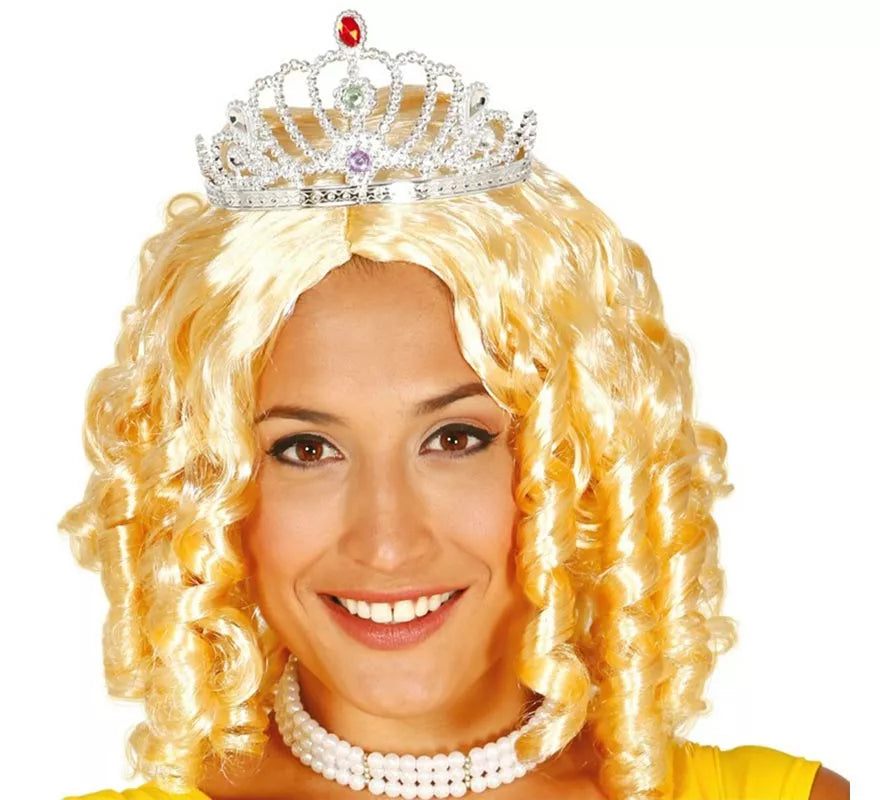 Translation missing: en.Tiara o Diadema de Princesa de color plata