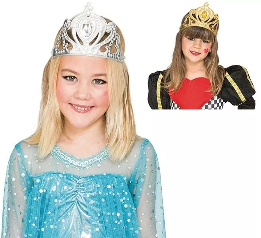 Tiara para Reina en varios colores para niñas
