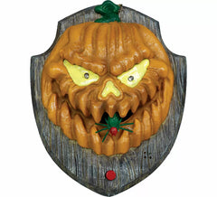 Pumpkin Doorbell with Light, Sound and Movement of 19x15 cm