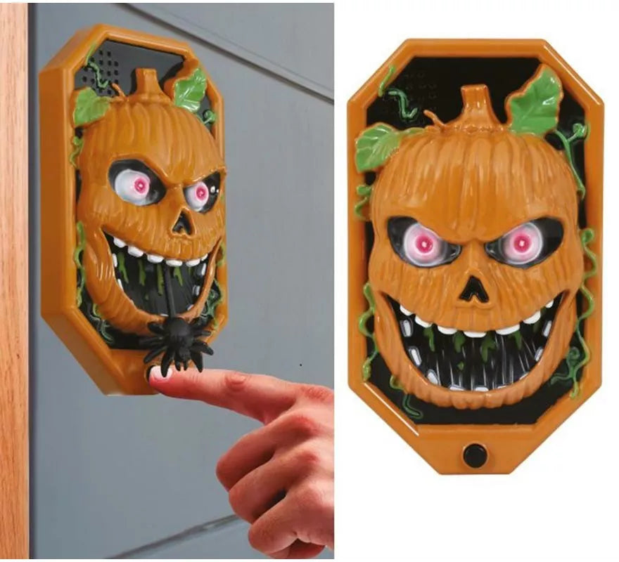 Timbre Calabaza con Luz