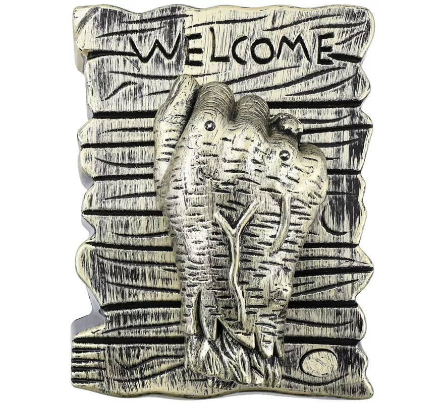 Timbre Mano Toca Puerta de 16x21x11 cm