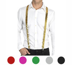 Suspenders with Sequins in various colors