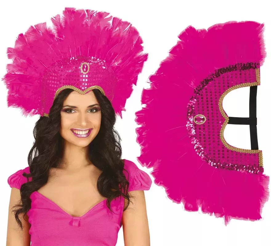 Tocado de Plumas en varios colores
