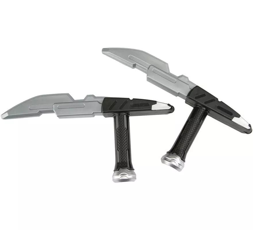 Translation missing: en.Tonfa Ninja con Cuchillas 21x33 cm