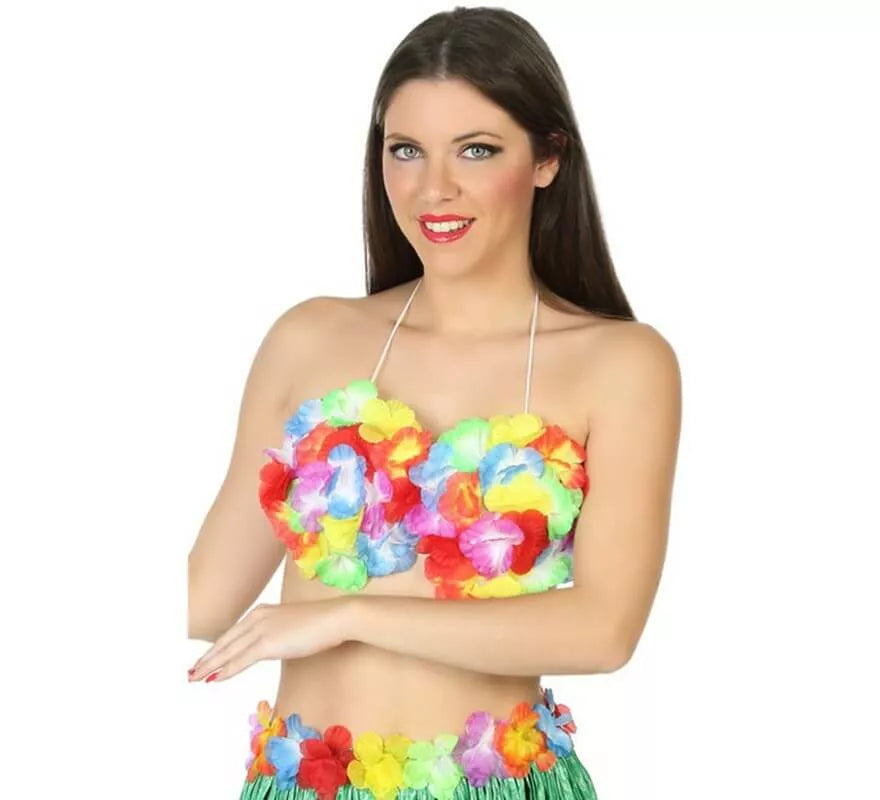 Translation missing: en.Top de Flores Hawaiano Multicolor