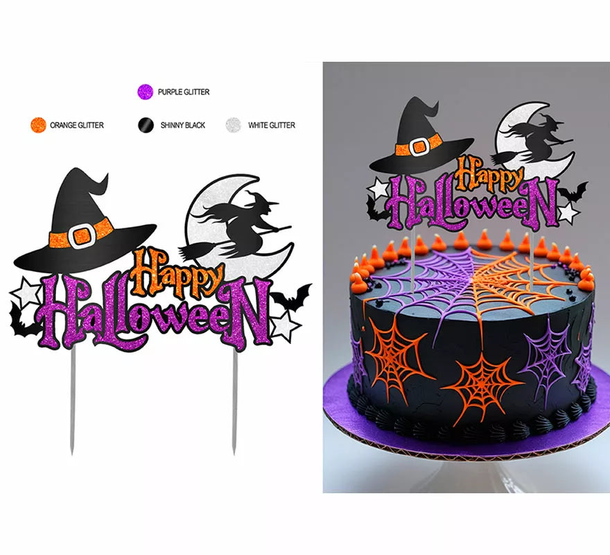Translation missing: en.Topper de Bruja para tarta de 16x24 cm