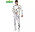 Traje Divertido de Barrio Sésamo blanco para hombre