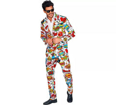 Funny 60s Pop Art Men's Costume