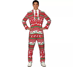Funny Red Christmas Suit for Men
