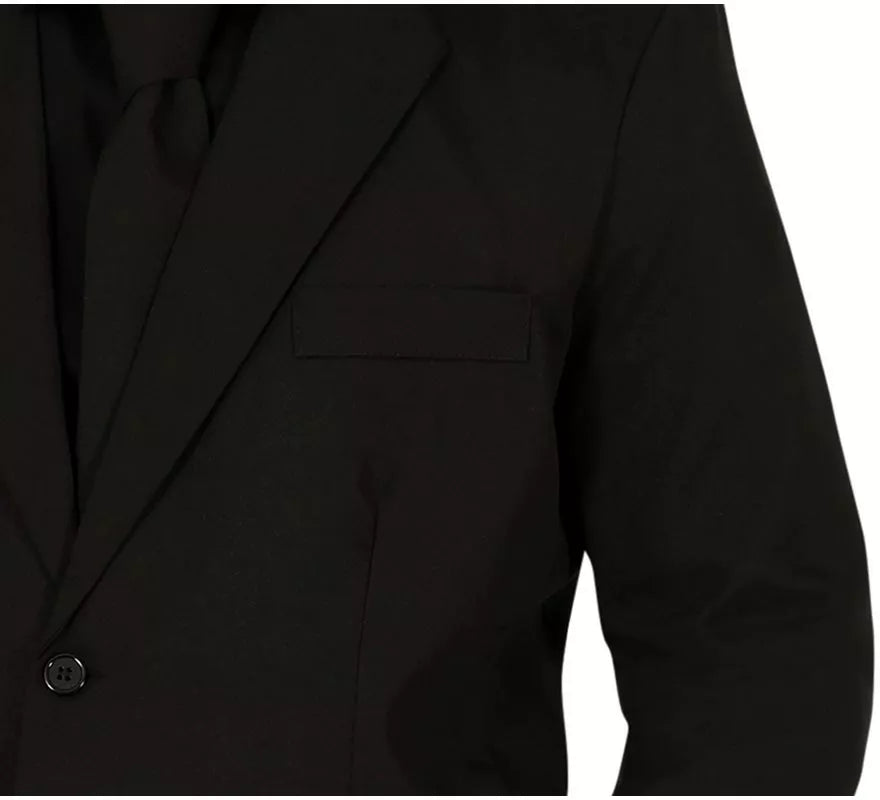 Translation missing: en.Traje Divertido negro mate para hombre