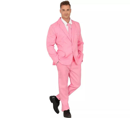 Traje Divertido rosa suave para hombre