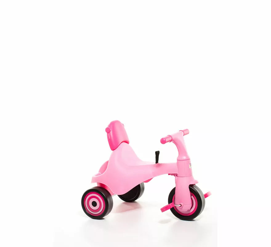 Translation missing: en.Triciclo infantil rosa con Bandeja y Palo