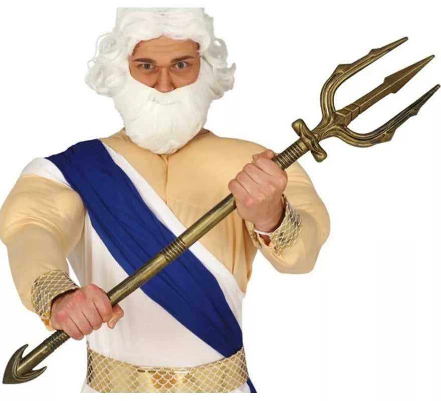 Translation missing: en.Tridente de Neptuno Color Oro de 94 cm