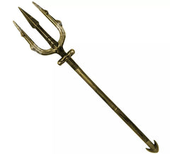 Poseidon's aged effect trident of 95 cm