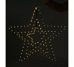 Triple Metallic Star 142 Led
