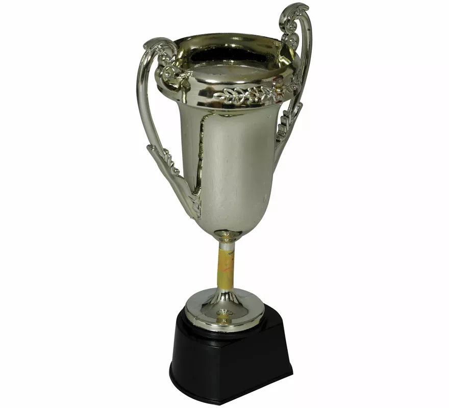 Trofeo Nº1 plateado de 20 cm