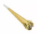 Trompeta metalizada en varios colores 26 cm