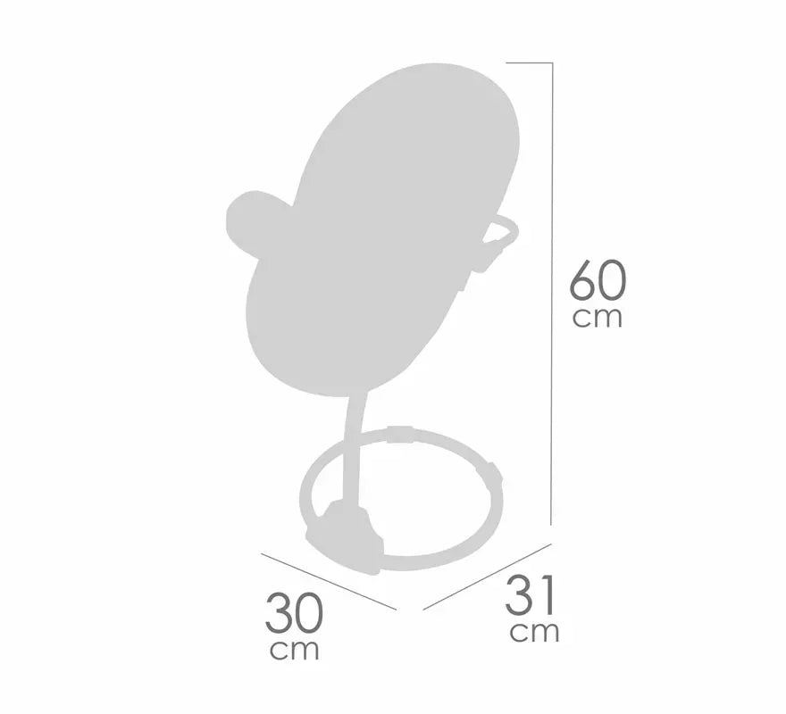 Trona Columpio 3 en 1 para Muñecas de hasta 50 cm