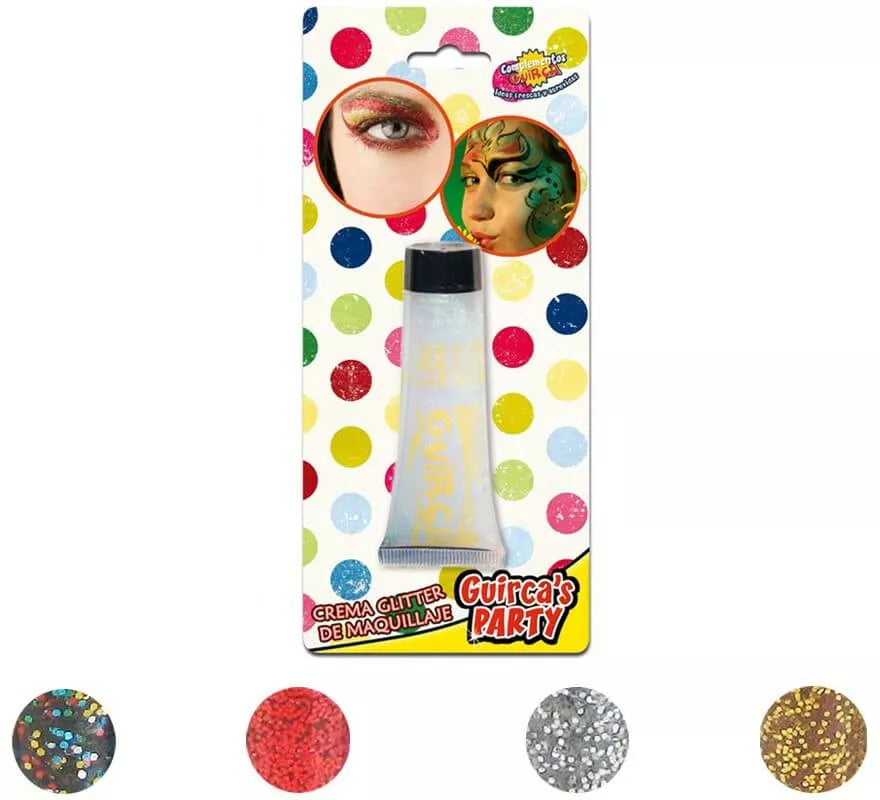 Translation missing: en.Tubo maquillaje en crema glitter 20 ml en varios colores