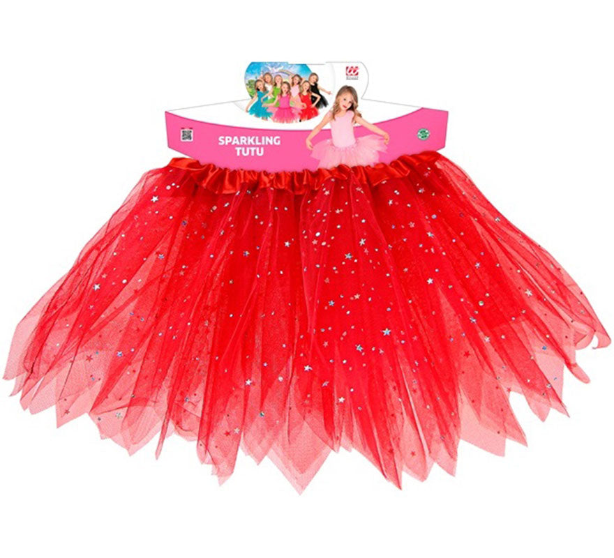 Translation missing: en.Tutú Brillante de 30 cm para niña en varios colores
