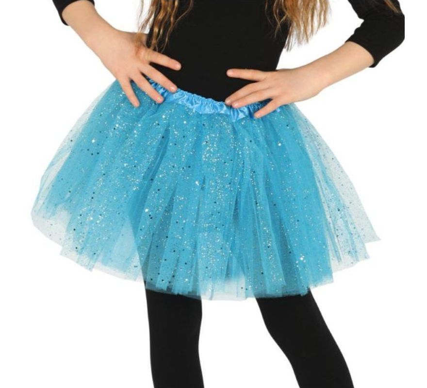 Tutú con Brillantes en varios colores para niña
