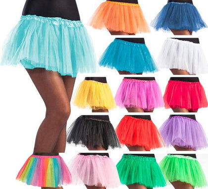Tutú de 30 cm de largo en varios colores para niña
