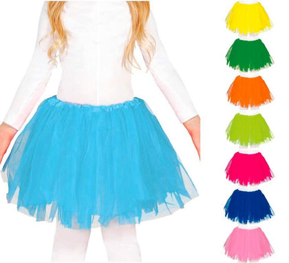 Tutú de 30 cm en varios colores para niña