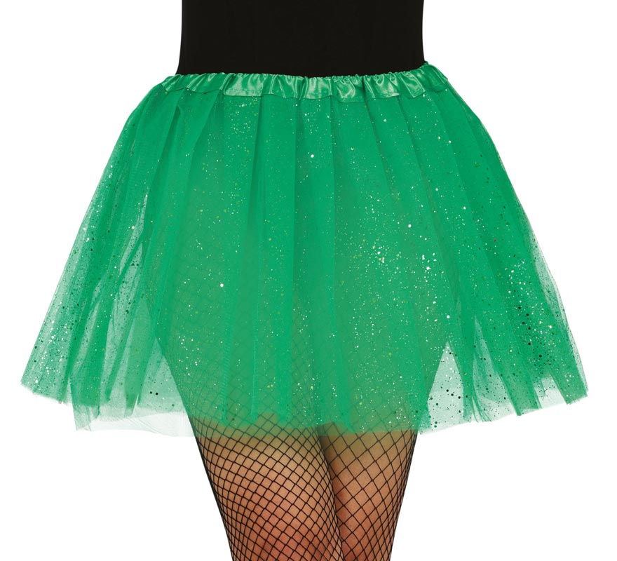 Tutú de 40 cm con Brillantina Glitter en varios colores