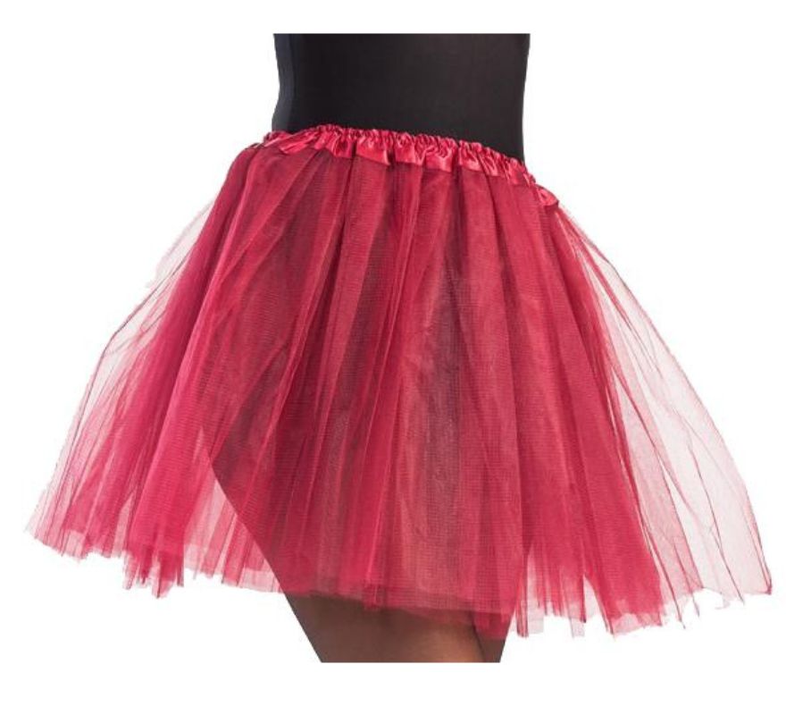 Tutú de 40 cm de largo en varios colores para mujer