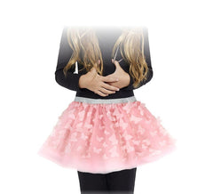 50 cm children's pink butterfly tutu