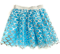 40 cm blaue Meerjungfrau Tutu