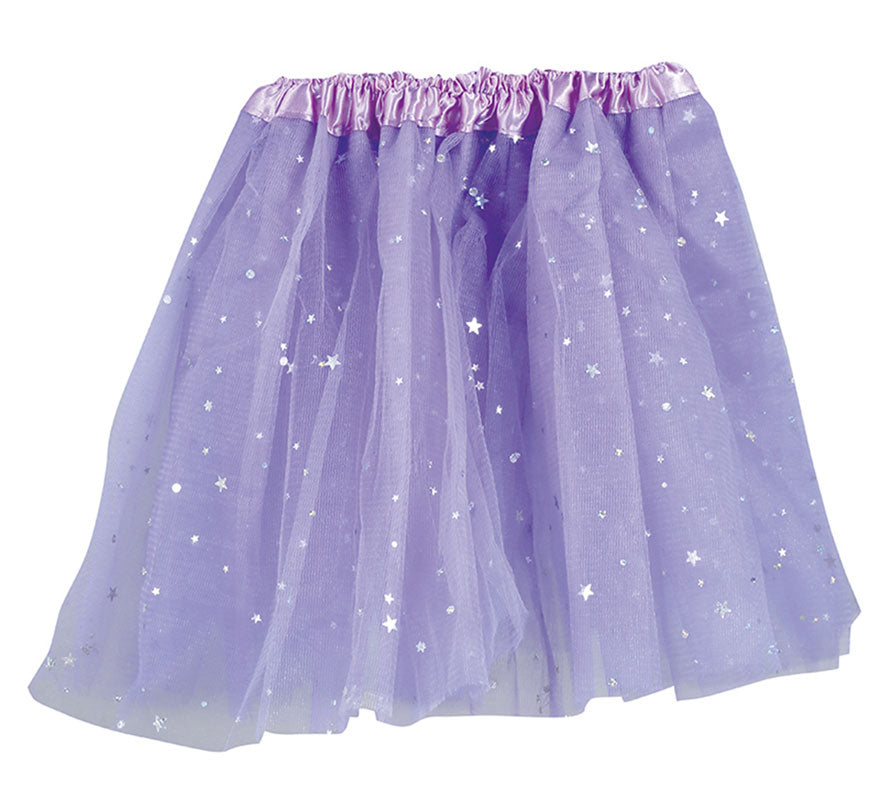 Tutú Estrellas Brillantes en varios colores de 30 cm