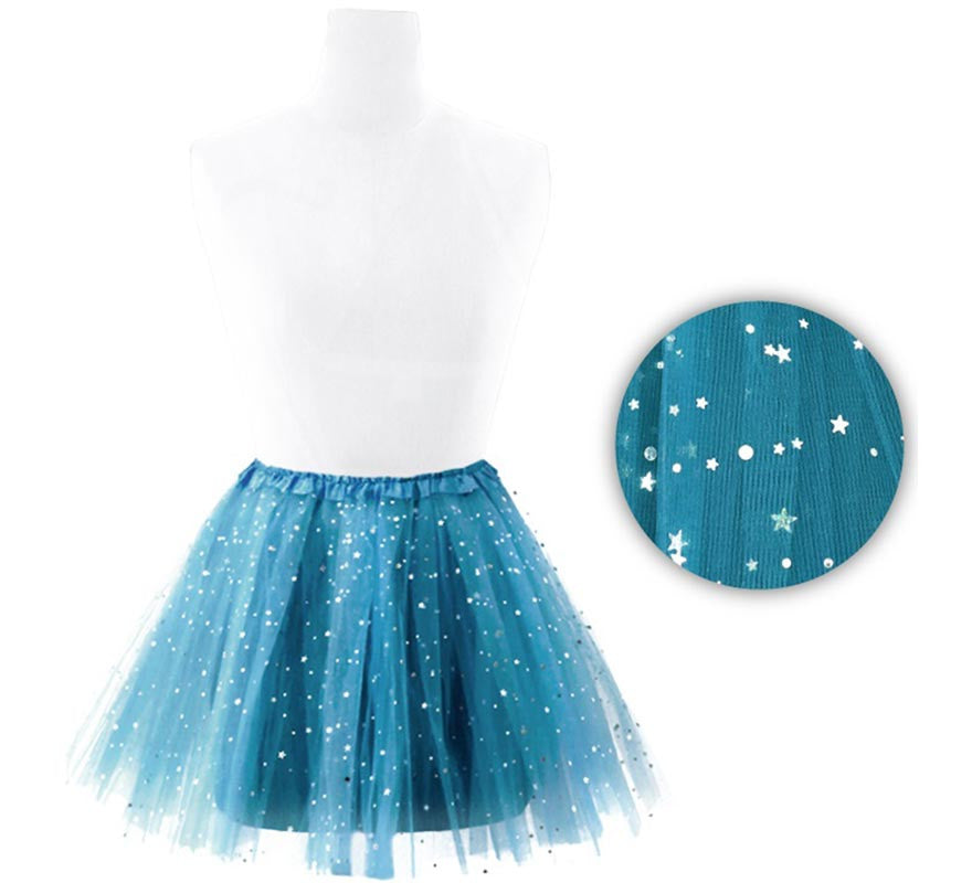 Tutú Estrellas en varios colores para mujer de 40 cm