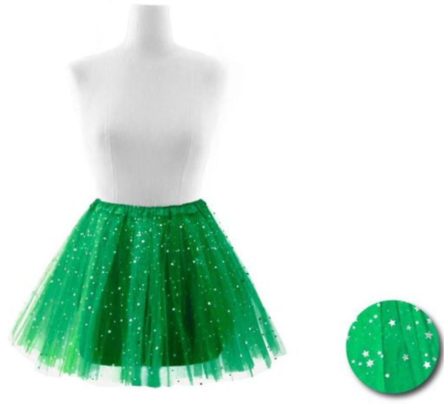 Translation missing: en.Tutú Estrellas en varios colores para mujer de 40 cm