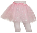 Tutú rosa con Corazones de 30 cm infantil