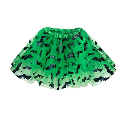 Tutú verde con murciélagos de 40 cm