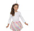 Tutú y Diadema de Unicornio Multicolor