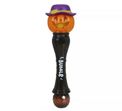 Pumpkin Bubble Wand with Light and Sound 32 cm