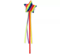 Varinha estrela arco-íris de 35 cm
