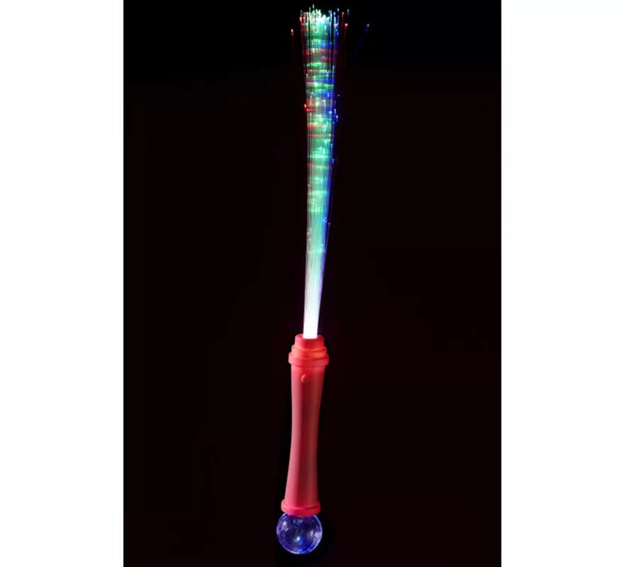 Varita Mágica con luz y Bola disco de 36 cm