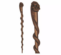 34 cm Brown Snake Wand