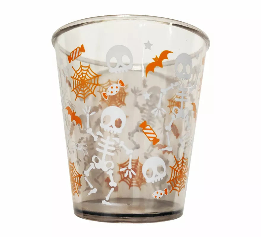 Vaso Halloween Esqueleto 10 cm