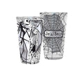 Vaso Jack & Sally Pesadilla Antes de Navidad 400 ml