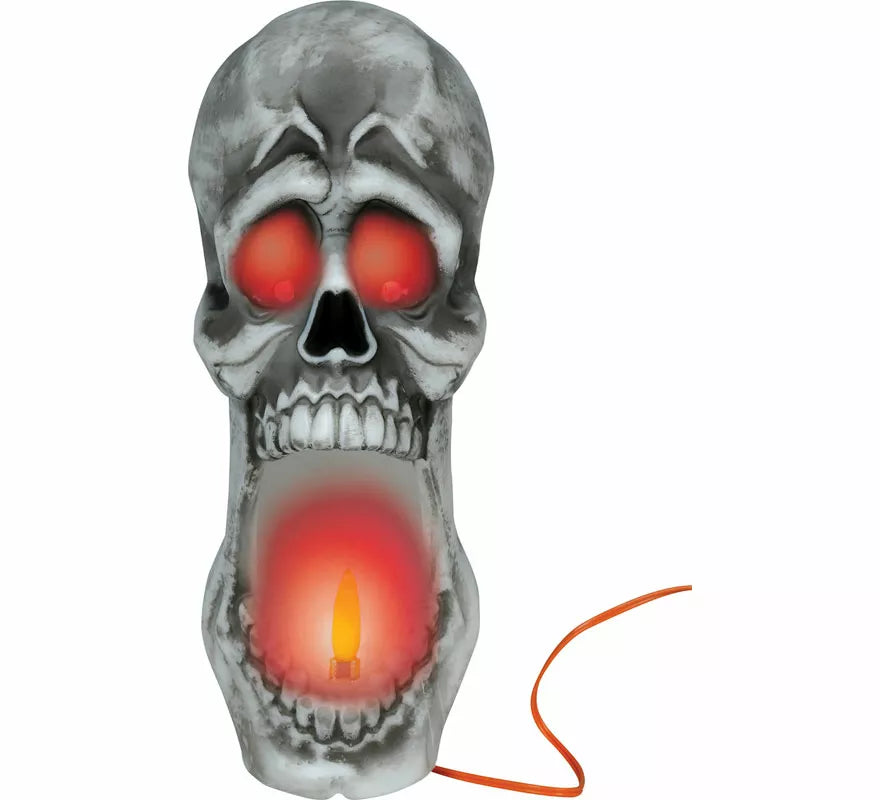 Translation missing: en.Vela Calavera con Led Efecto Fuego de 20 cm