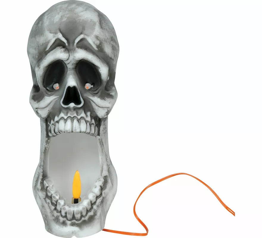 Translation missing: en.Vela Calavera con Led Efecto Fuego de 20 cm